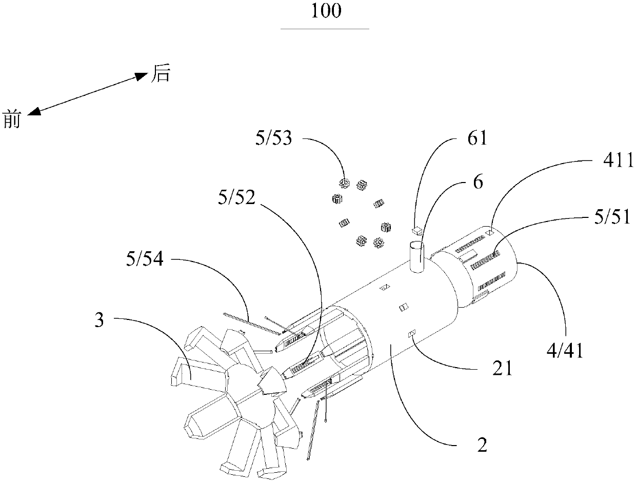 Ship automatic mooring device and ship