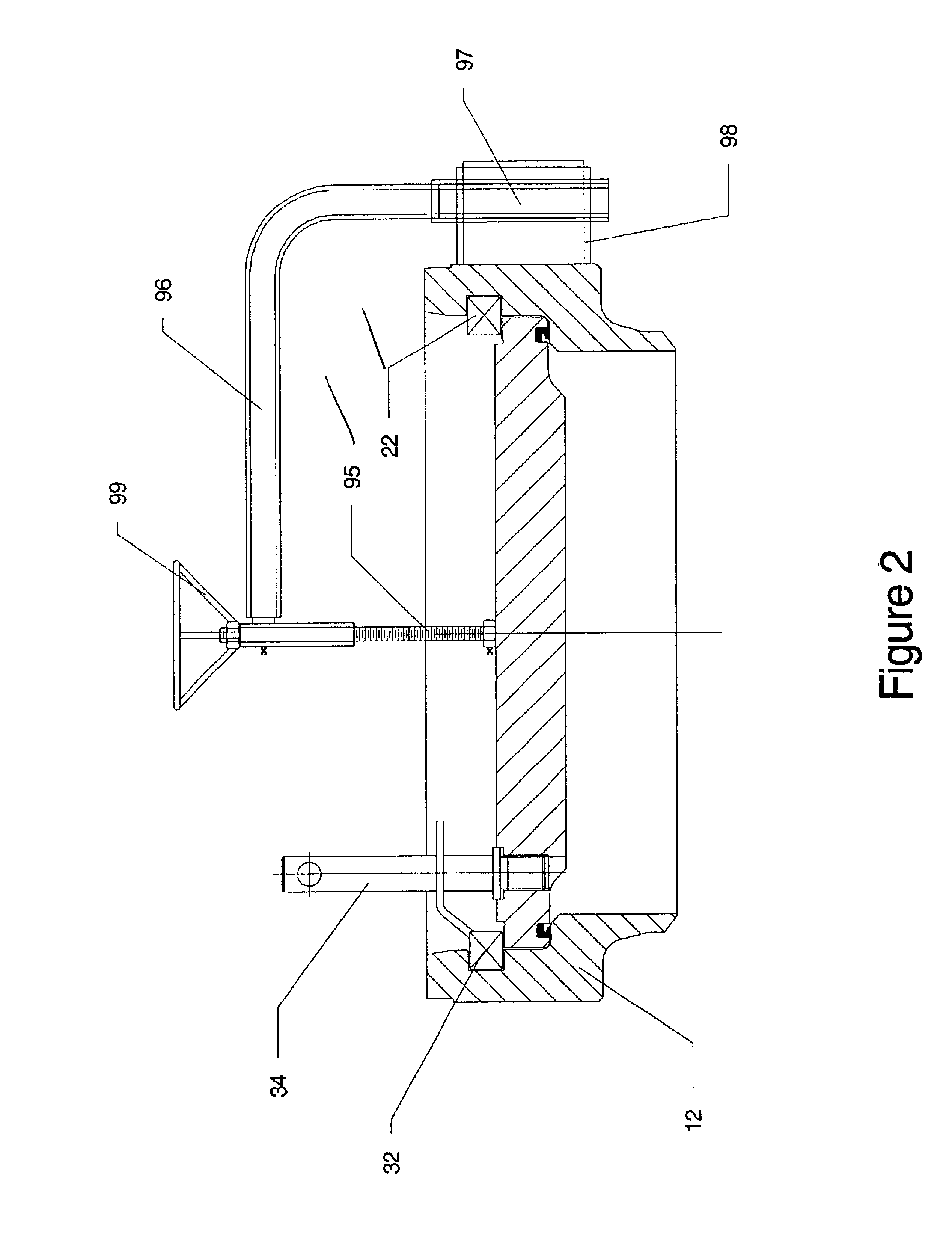 Closure for a pressure vessel and method