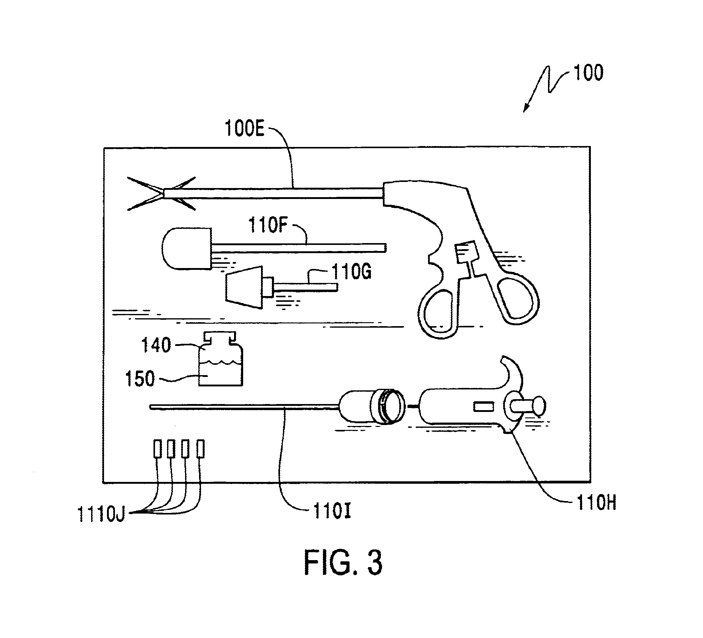 Method of sterilizing a medical procedure kit containing a medical adhesive