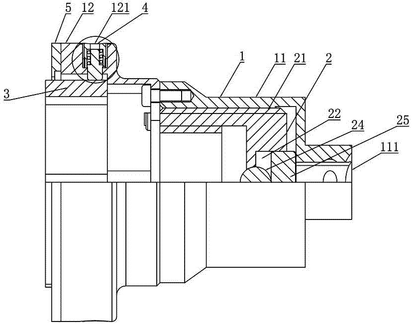 A kind of stud nut pre-embedded sleeve and pre-embedded method