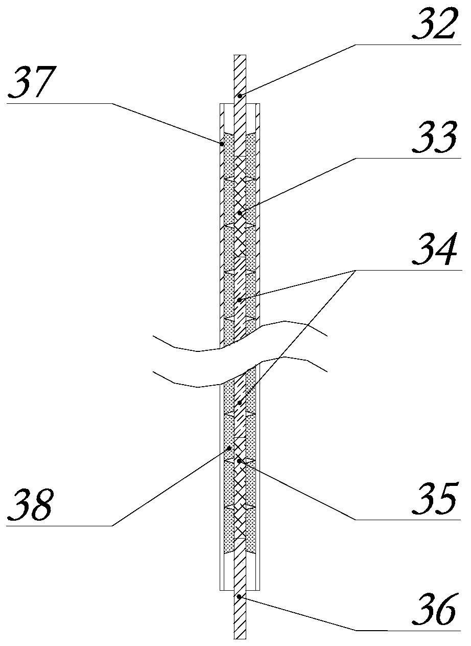 Experimental device and method for studying failure behavior of fuel elements in severe nuclear reactor accidents