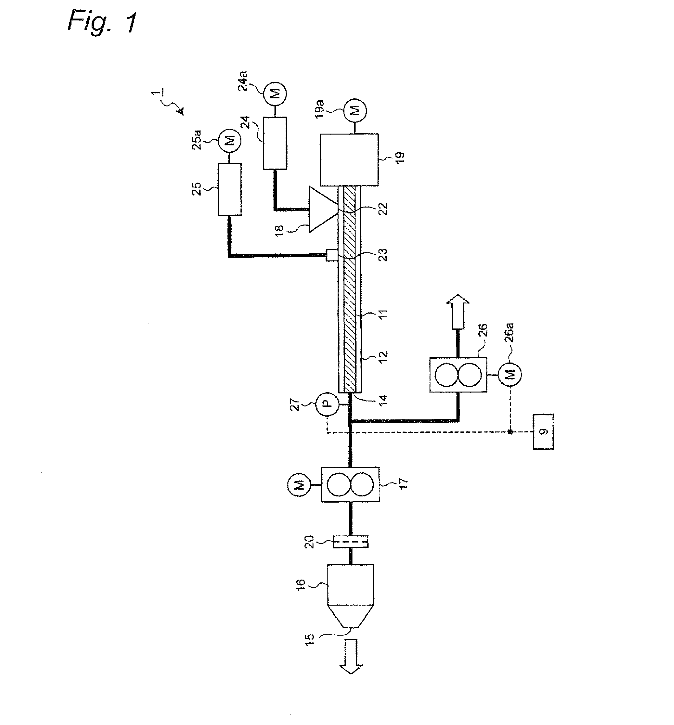 Kneading extruder