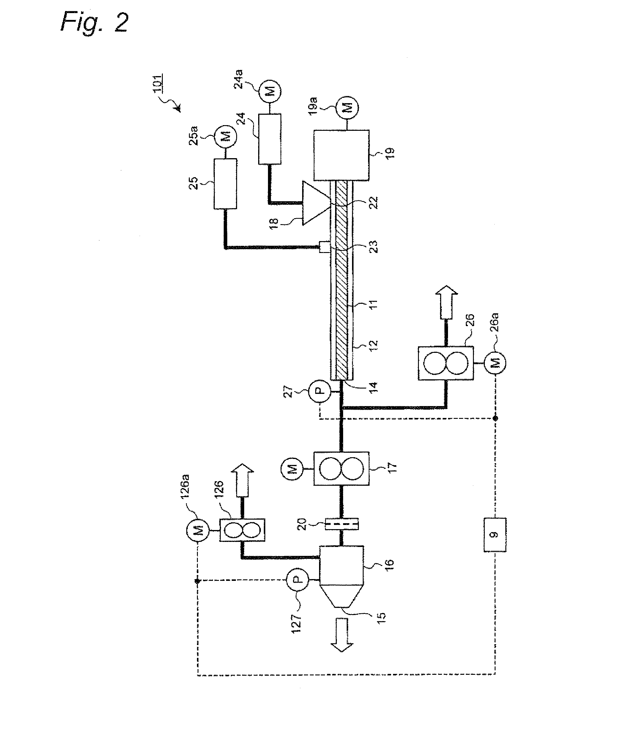 Kneading extruder