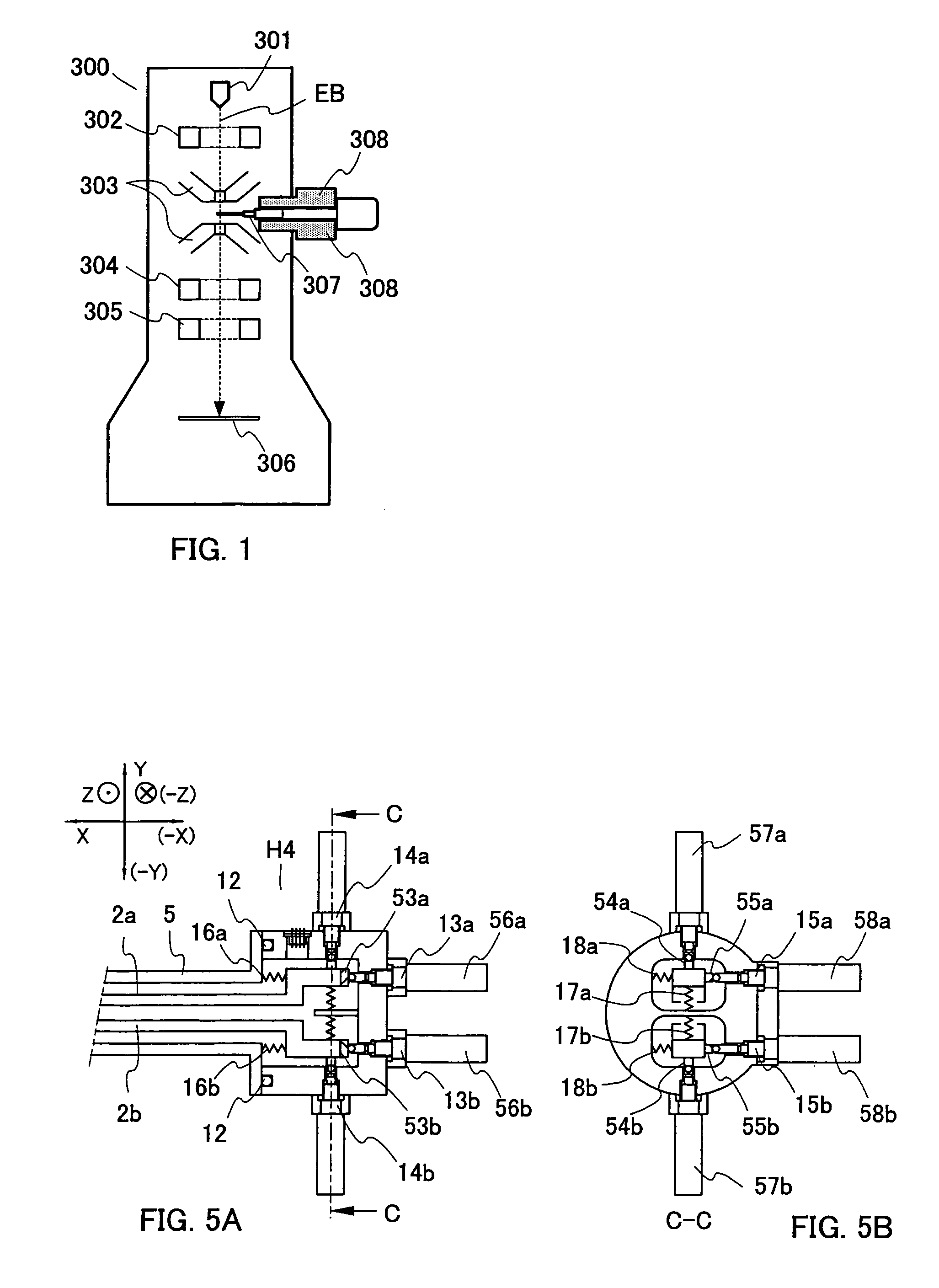 Specimen holder for electron microscope