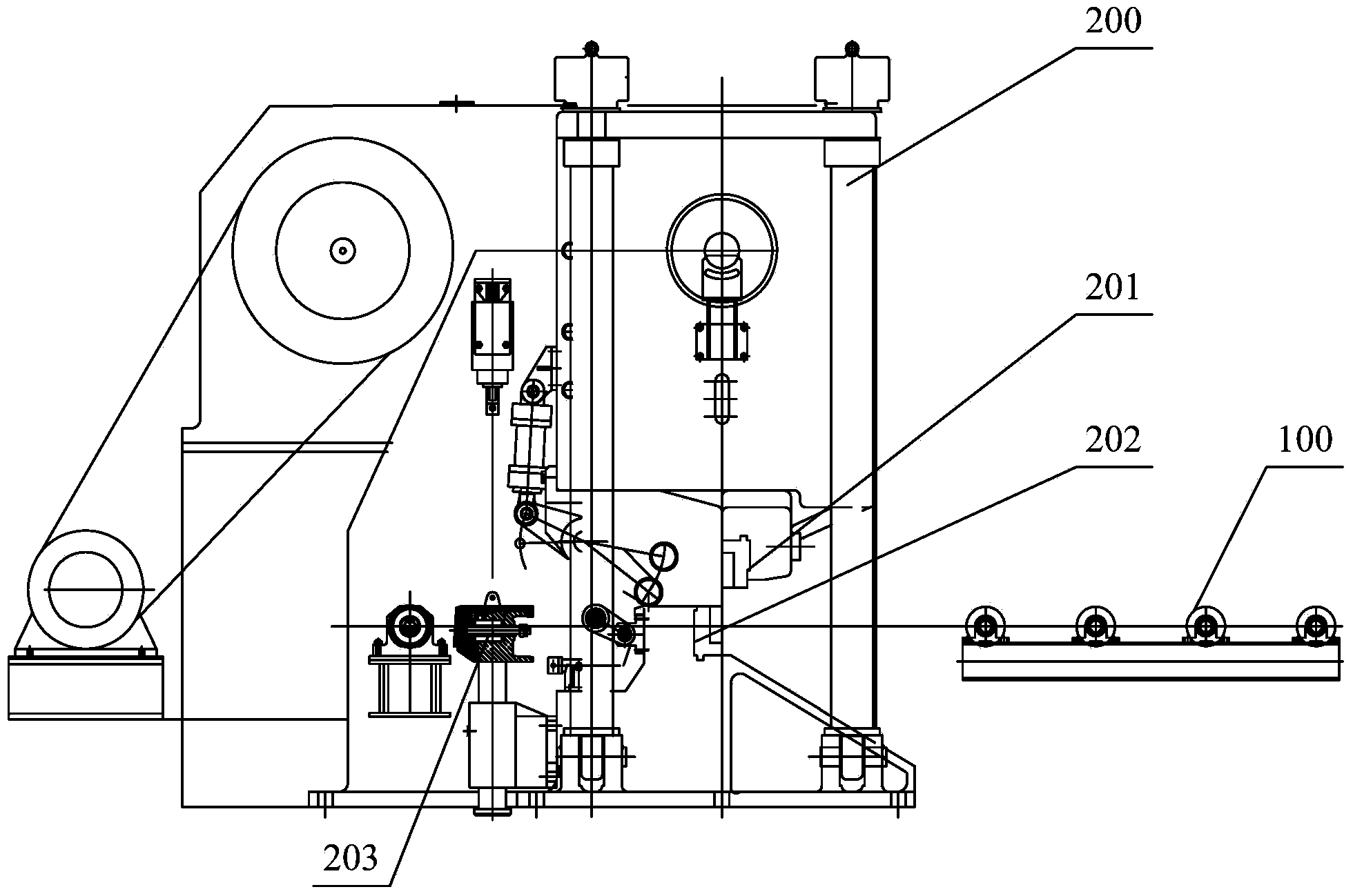 Cutting-to-length system and cutting-to-length method