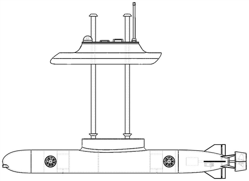 An unmanned wave piercing vehicle