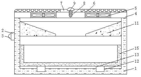 Dust sucking device for mobile phone accessories