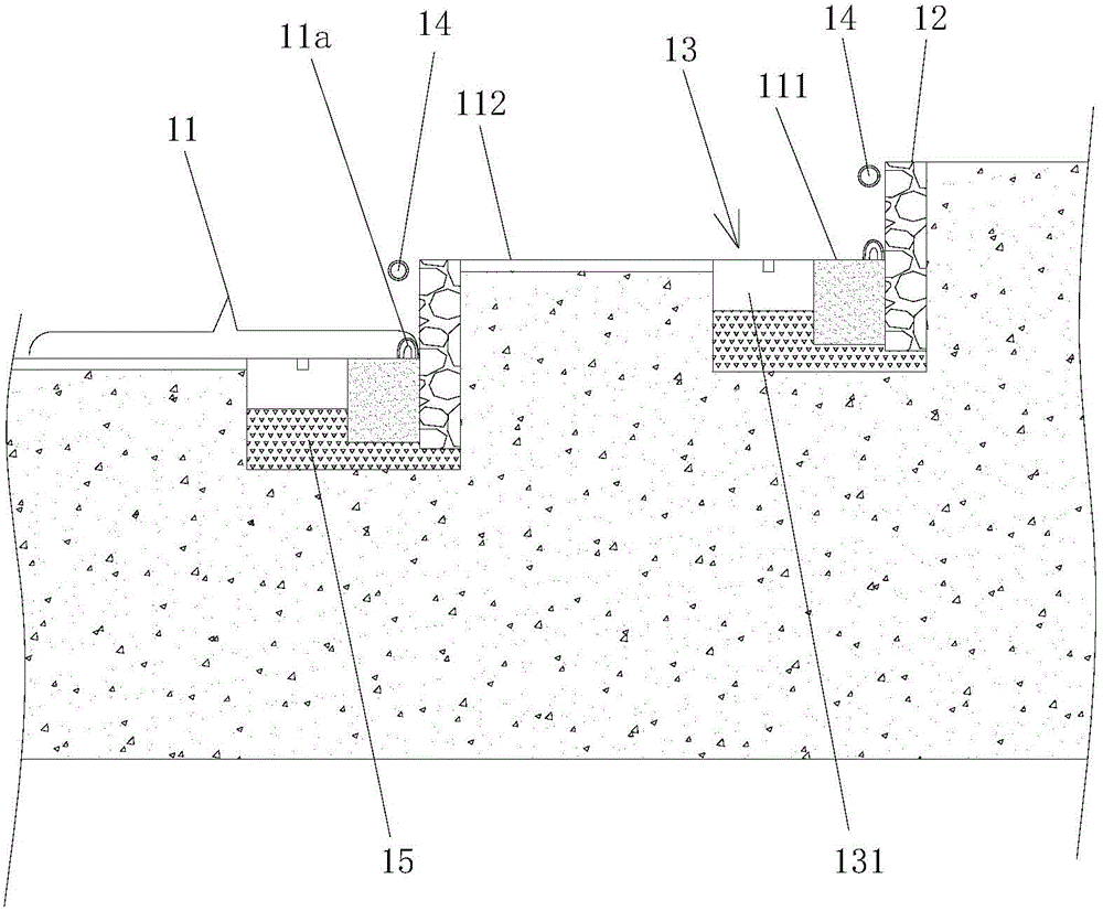 Method for improving hillside land interplanted selenium-rich vegetables and fruits