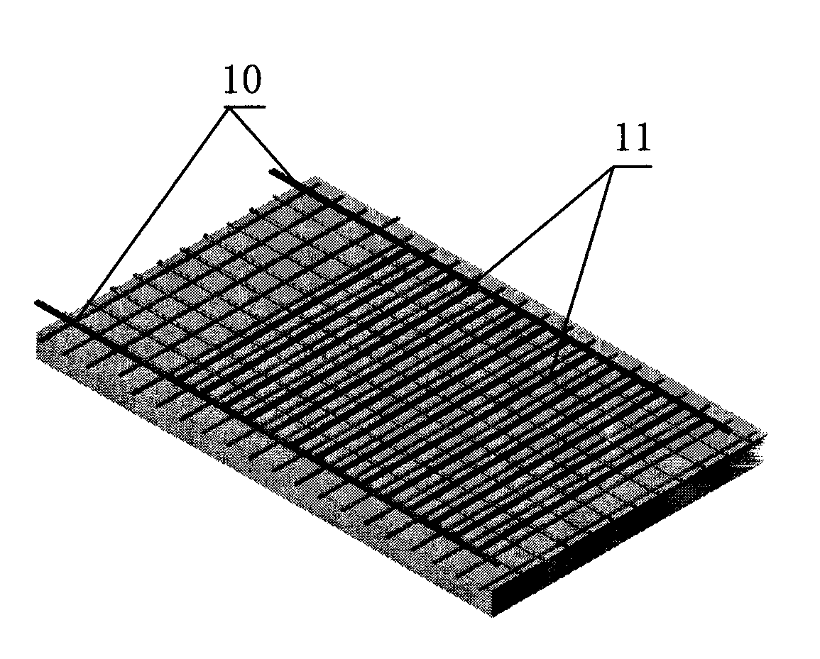 Livestock heating electric heating plate