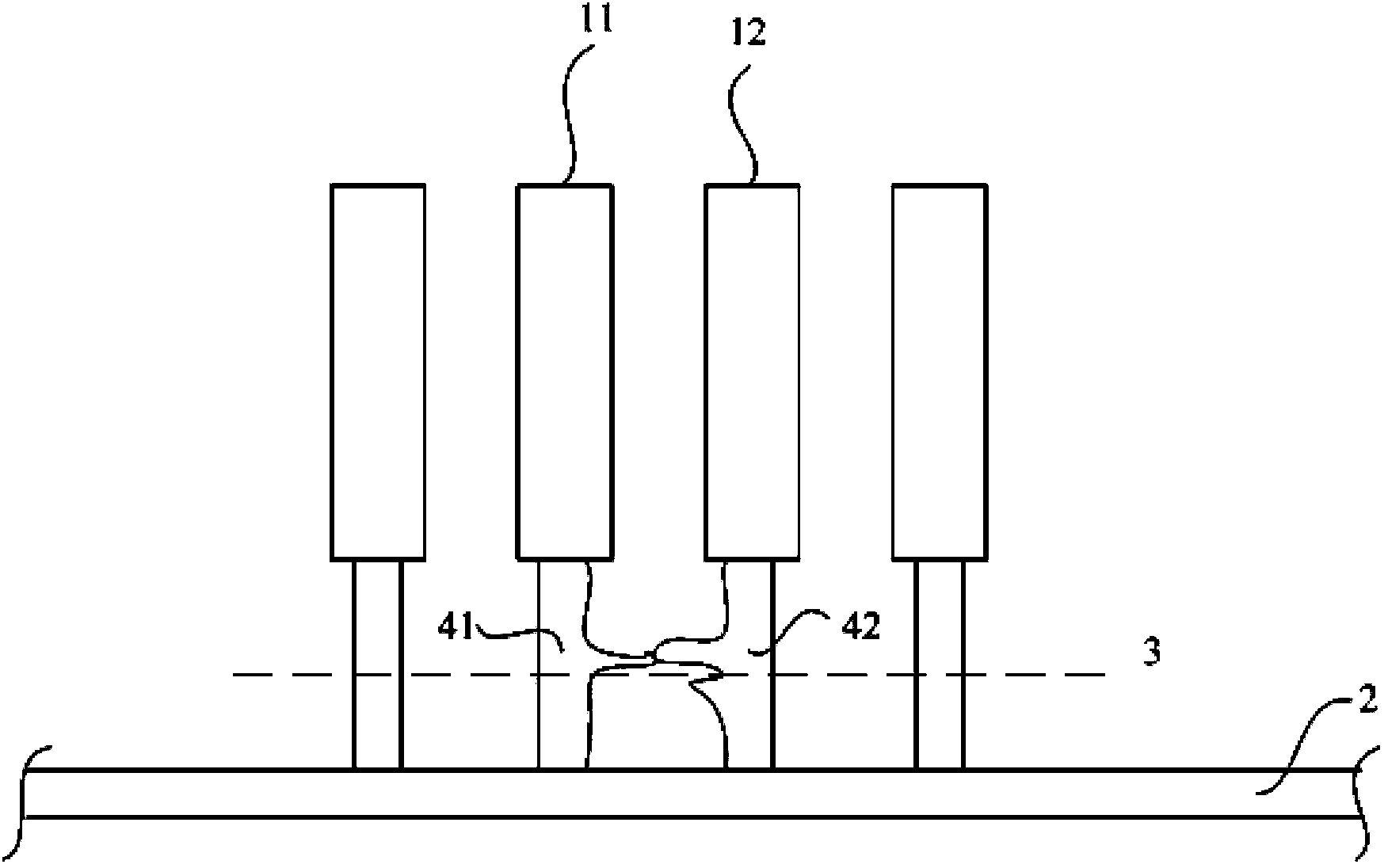 Thin film transistor (TFT) array substrate and liquid crystal panel thereof