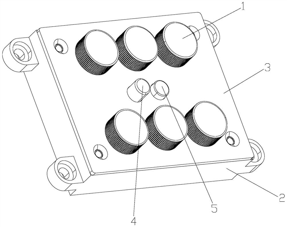 Mechanical password device