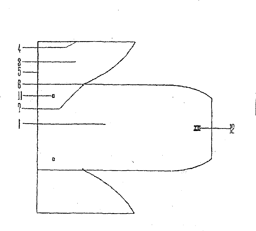 Changeable-prow self-propelled floating crane