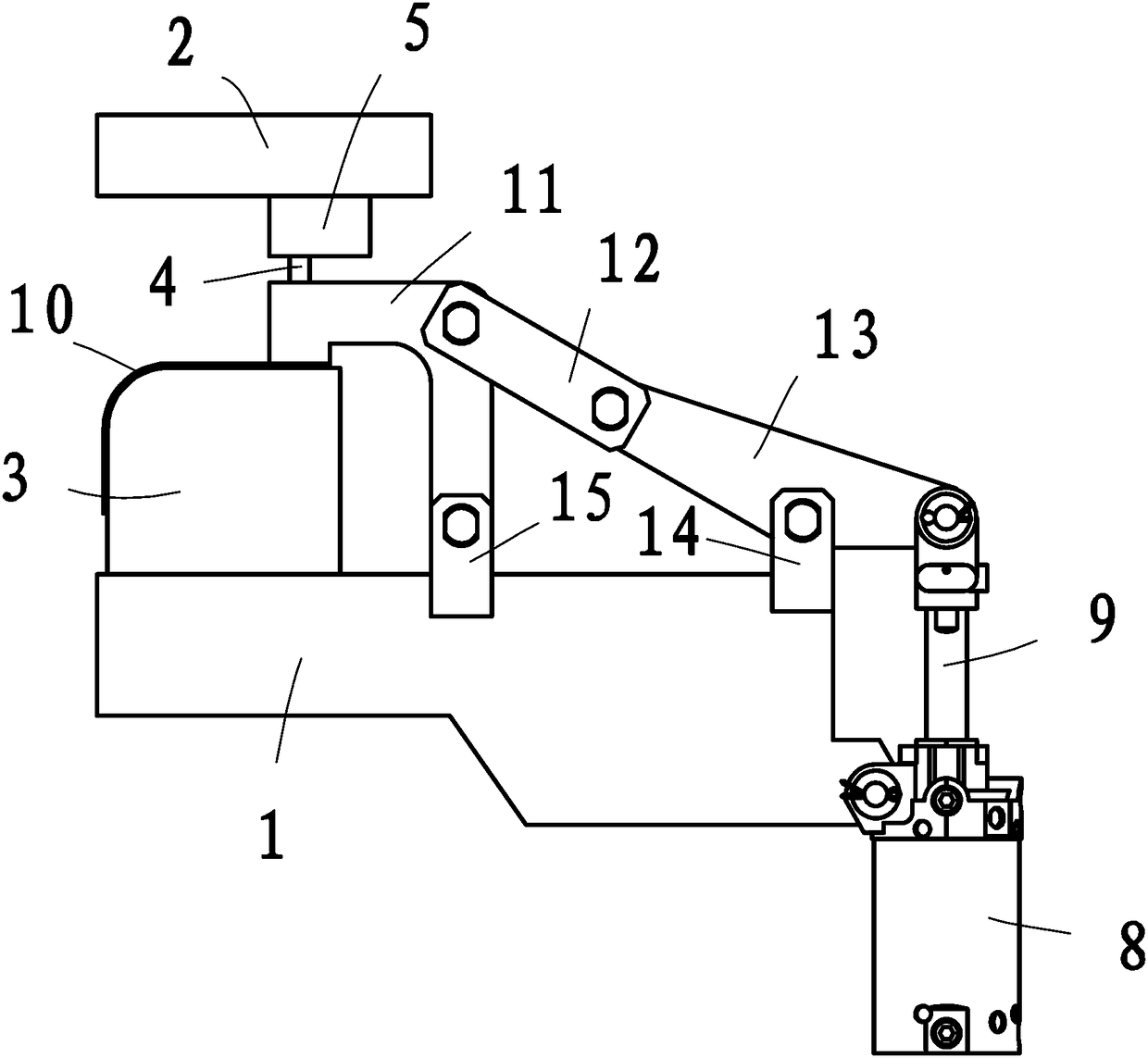 Removable punching die