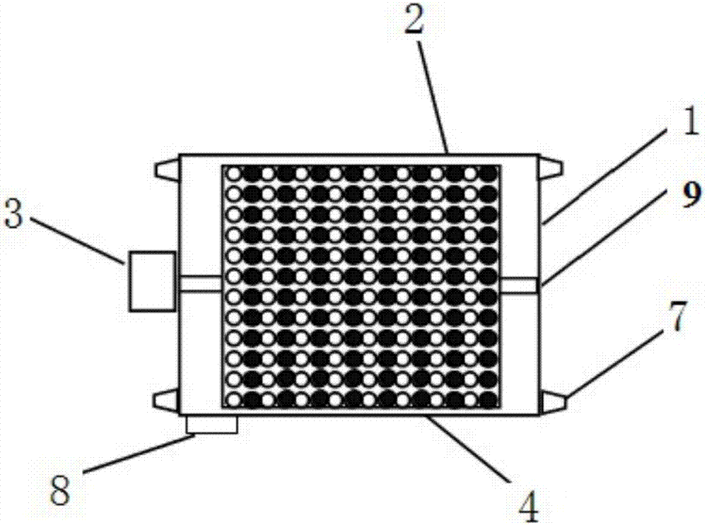 A photosensitive experimental device using led ultraviolet lamp as light source