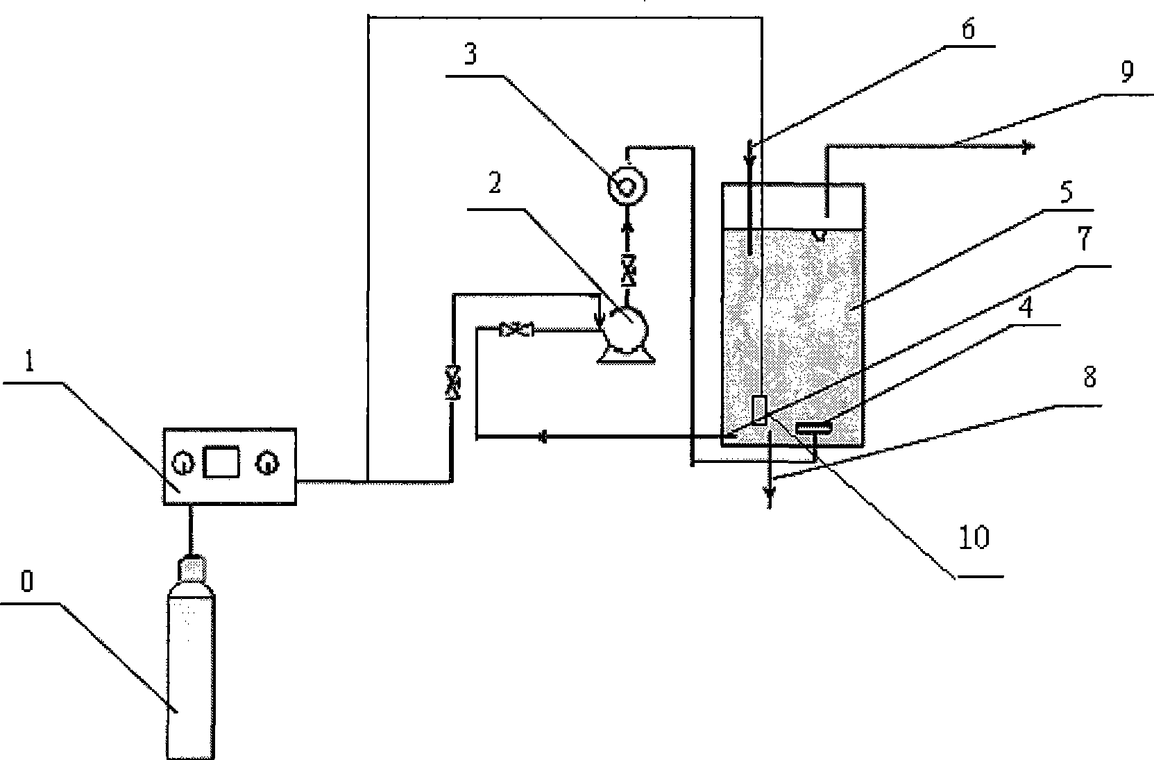 Method for dissolving biological cell in sludge and use thereof