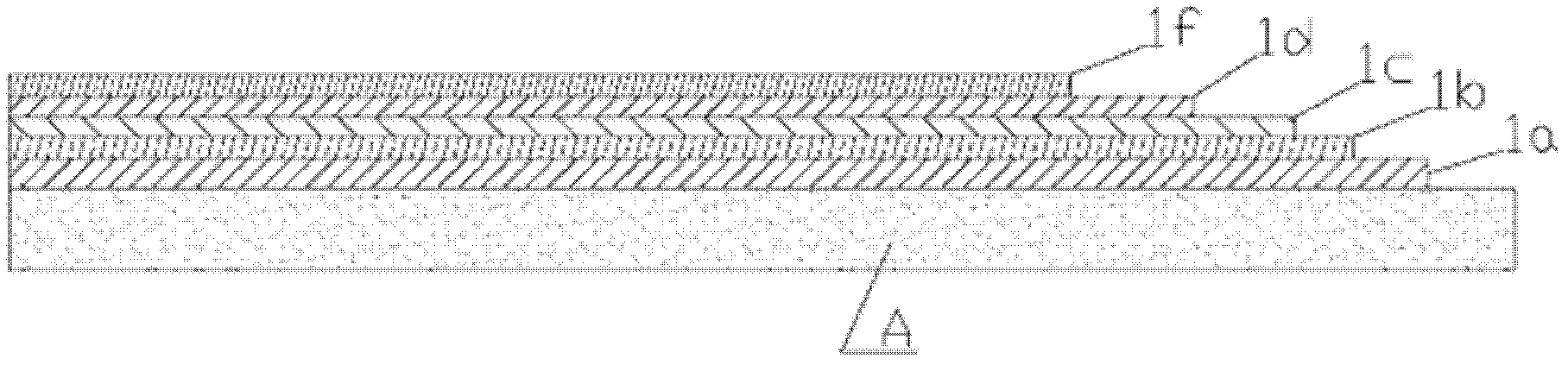 Novel broad-breadth sun-shading material and preparation method thereof