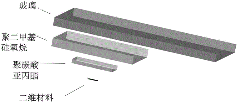 A controllable method for the flexible transfer of two-dimensional materials