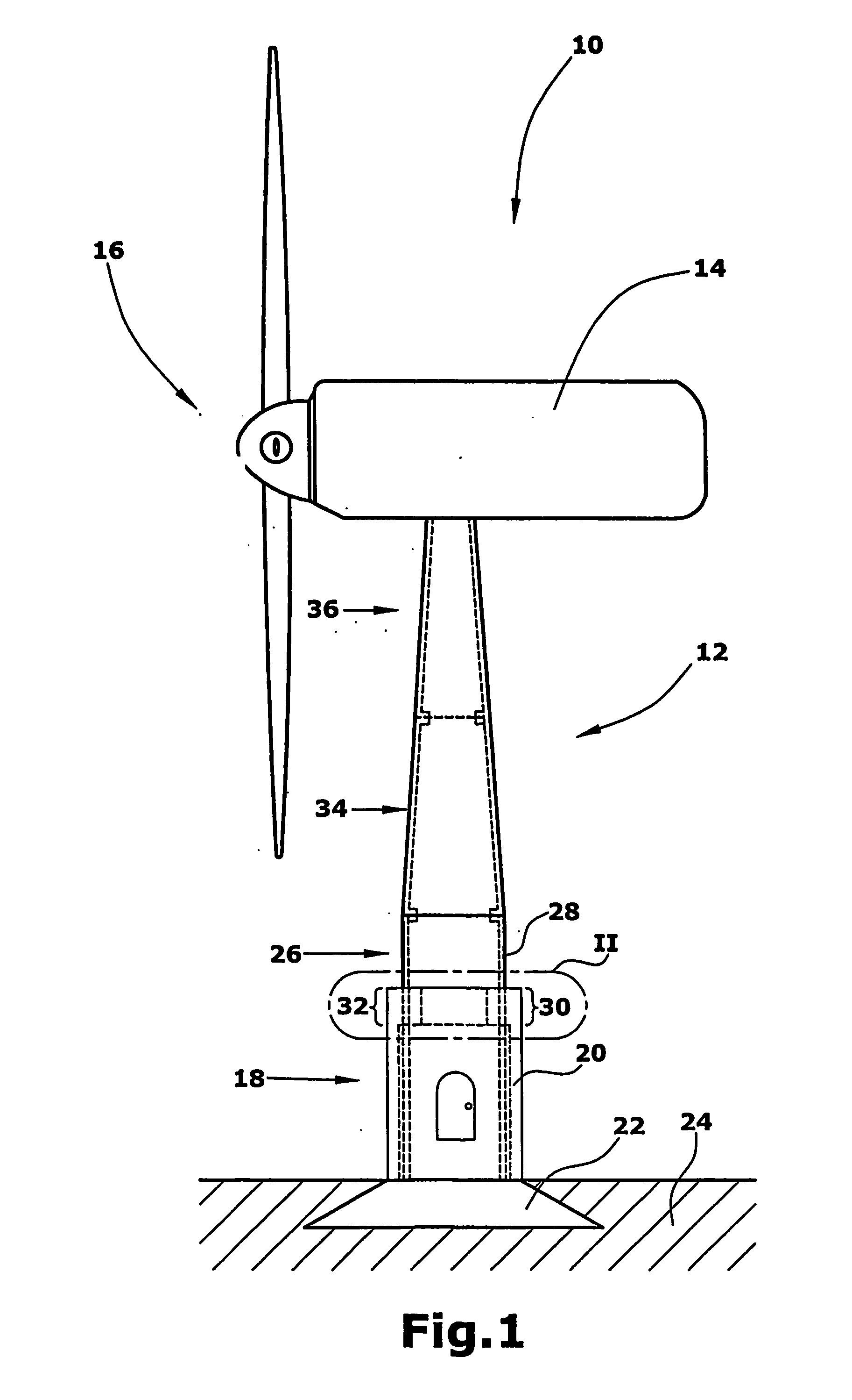 Tower foundation, in particular for a wind energy turbine