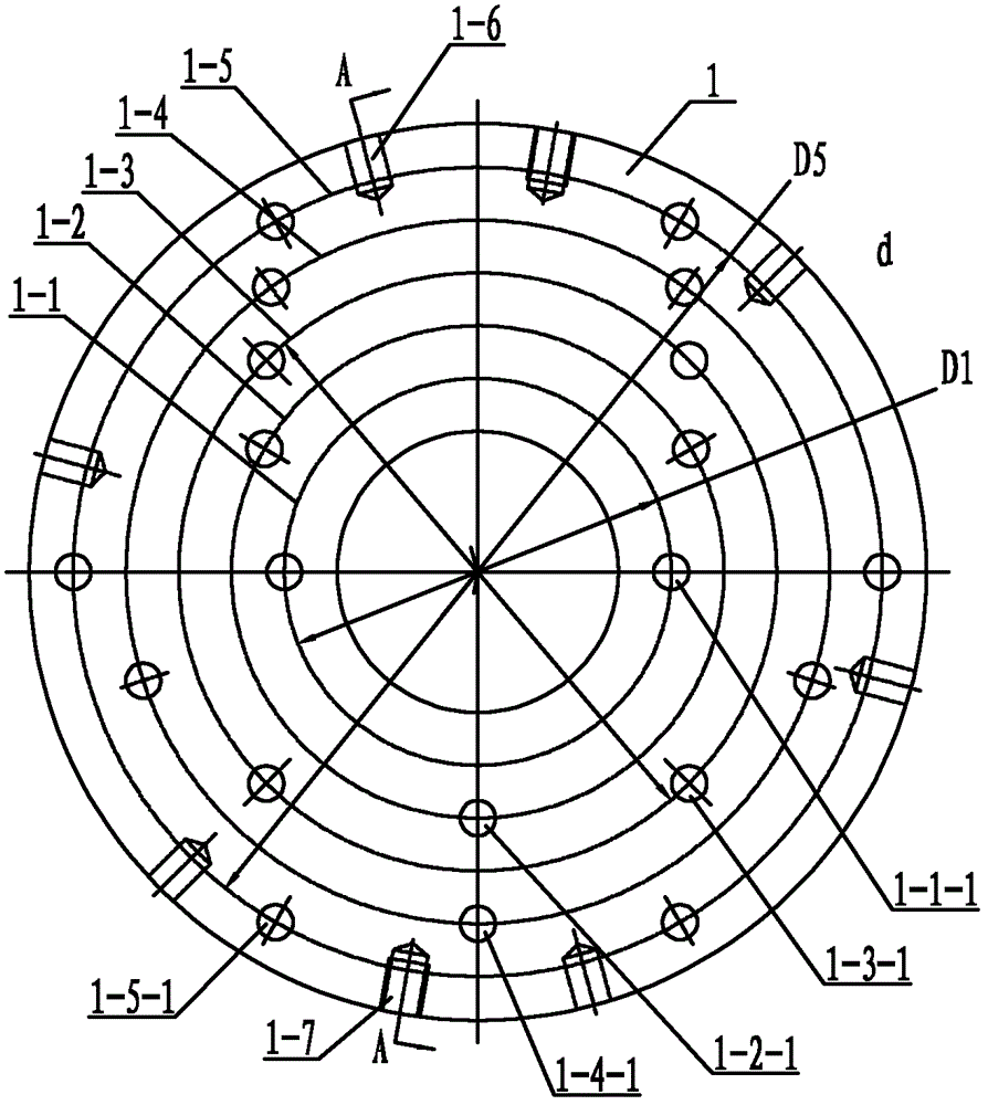 Tool for processing air extracting pipe of condenser of turbine