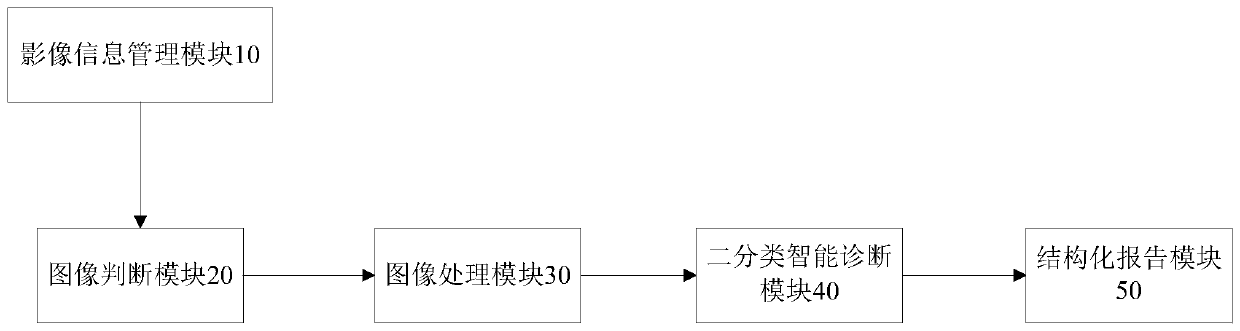 Chest X-ray image intelligent diagnosis system and diagnosis method thereof