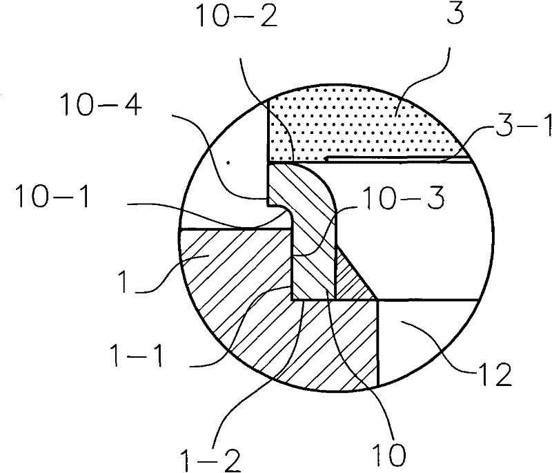 Isolating valve sealed by structural ceramic valve clack and metal elastic valve seat