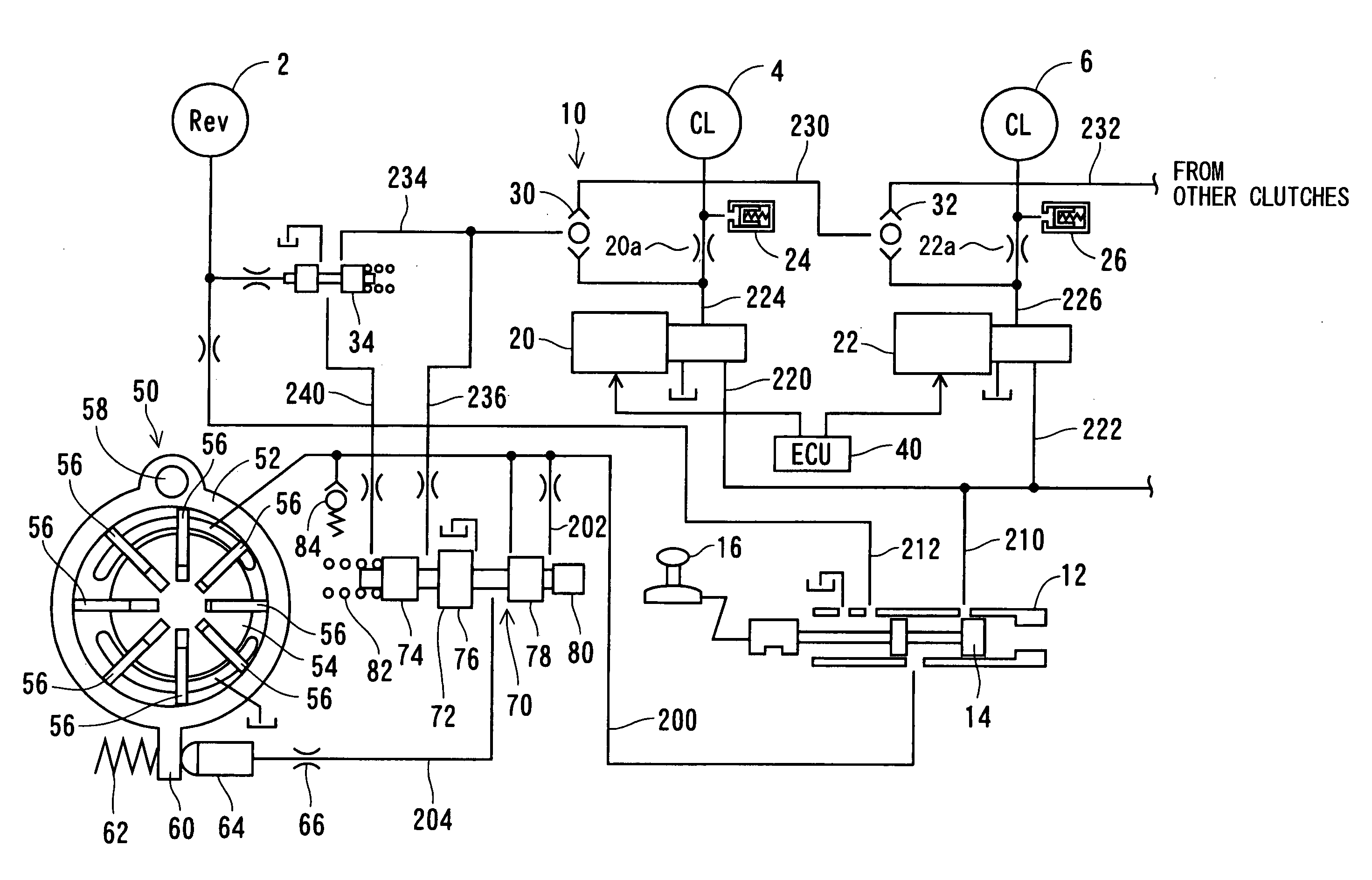 Automatic transmission control device