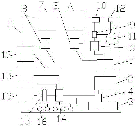 Information identification management equipment of Wifi network terminal