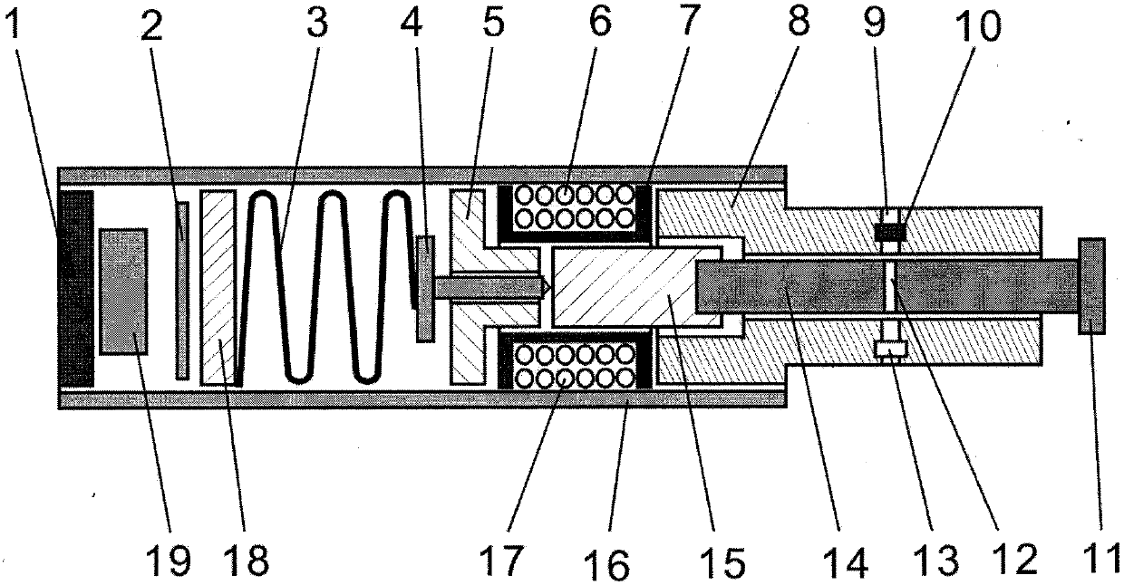 Pulse diagnosis probe for diagnosing diseases based on intelligent terminal