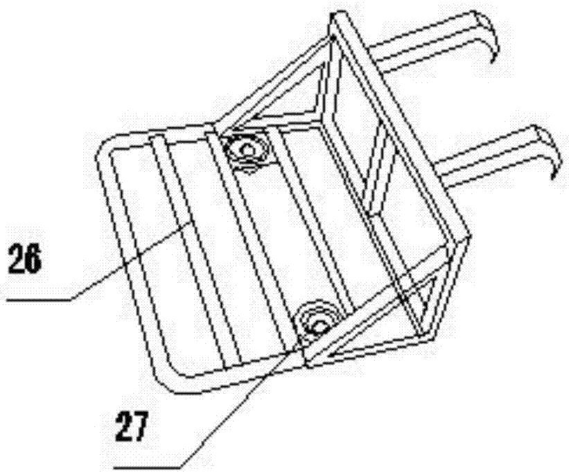 Multifunctional standing type stair climbing wheelchair