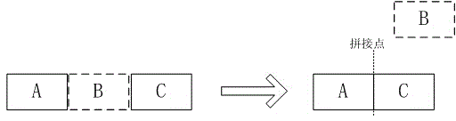 Detecting method based on digital audio waveform sudden changes