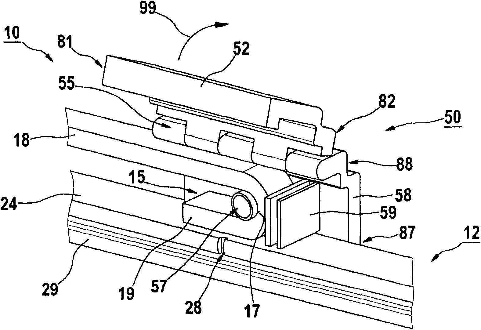 Wiper blade provided with transferring unit used for fixing on wiper arm