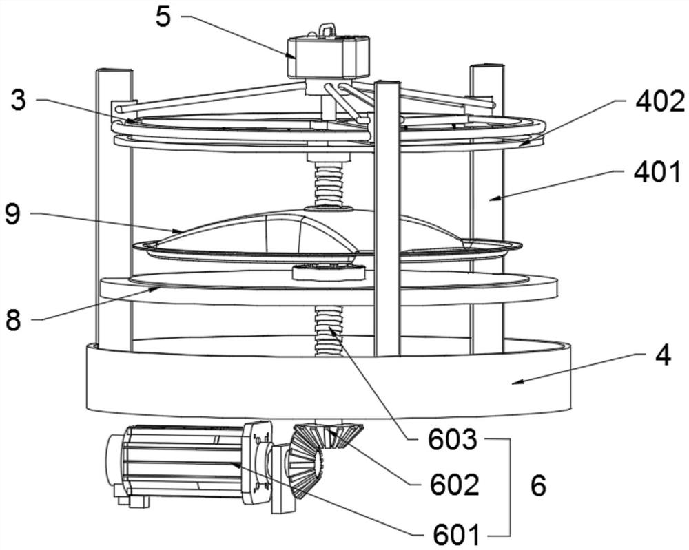 Quick cleaning and disinfecting equipment for surgical instruments of medical ophthalmology