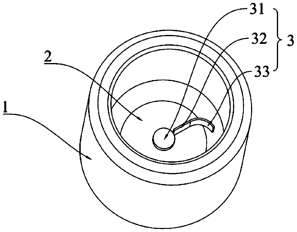 Stir-frying device of automatic cooker, and automatic cooker