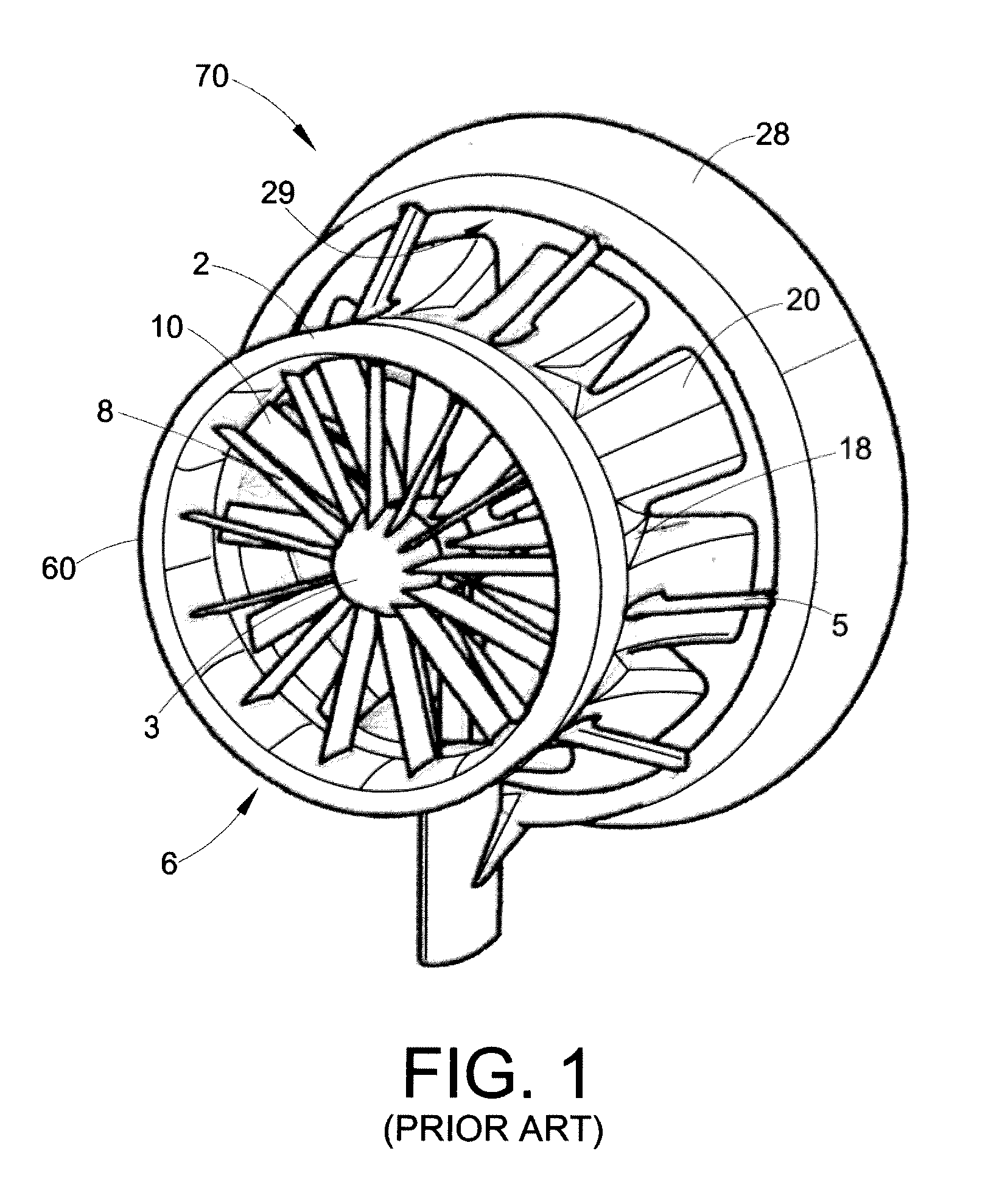 Segmented wind turbine