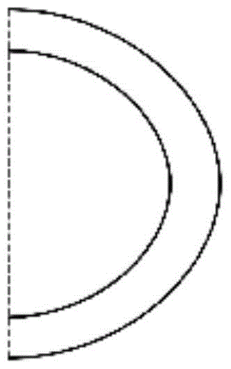 Segmented convergence type double-S-curve binary mixed exhaust system