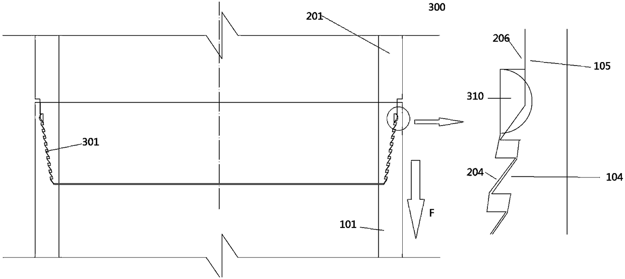 Flexible seal self-locking socket and spigot joint