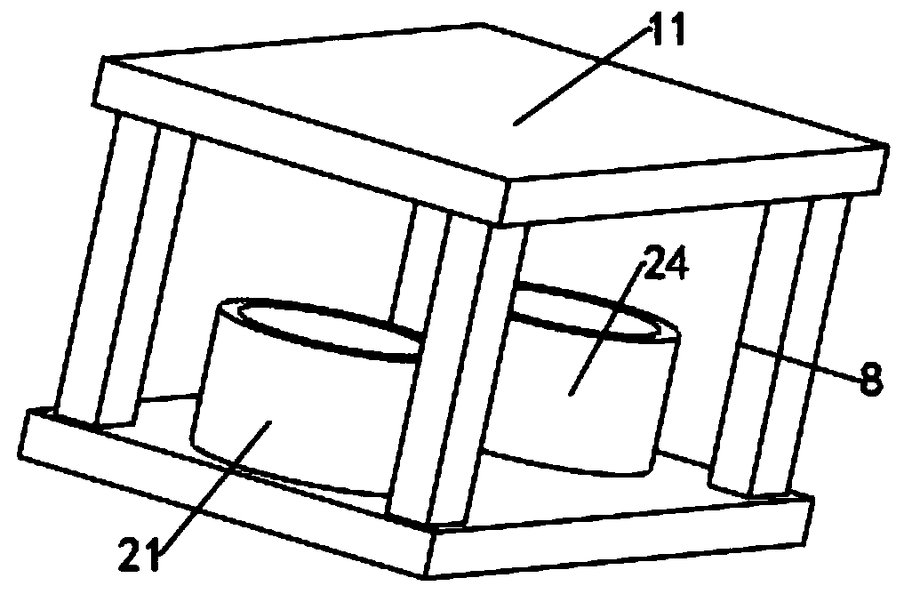 Forage treatment device for livestock breeding