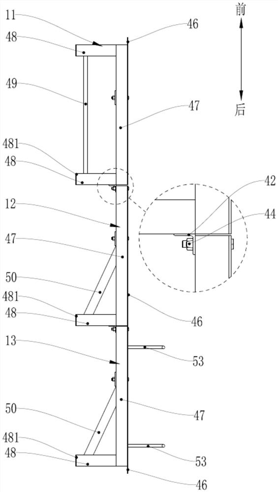 Quick disassembly and assembly lane slab for civil air defense engineering