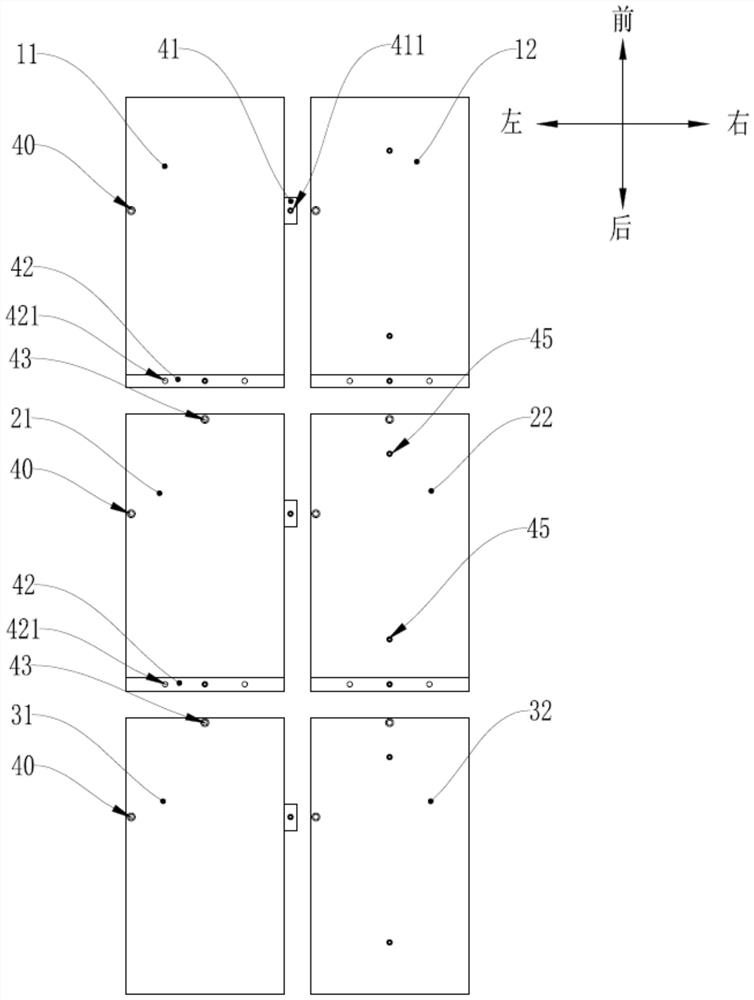 Quick disassembly and assembly lane slab for civil air defense engineering