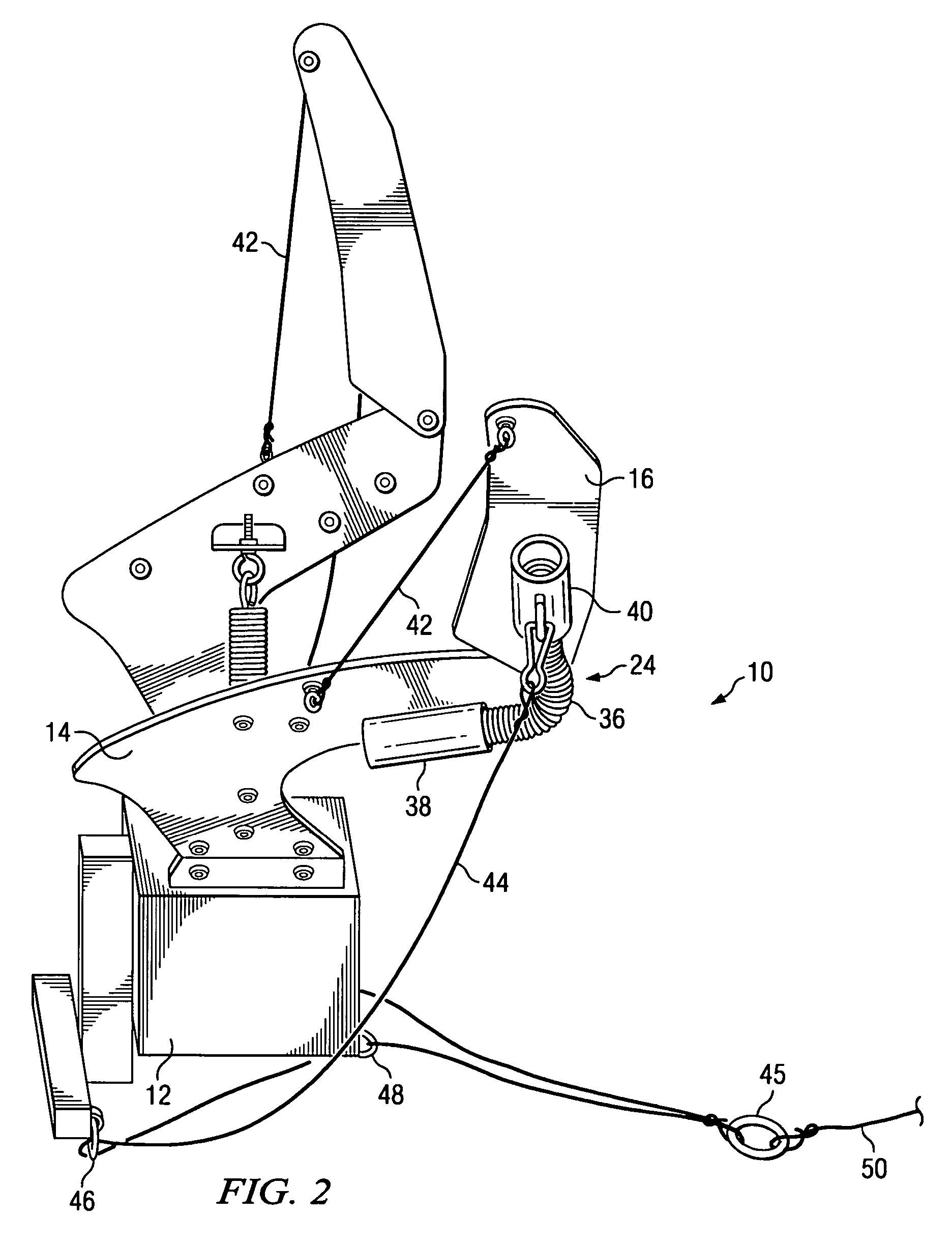 Wing structure for a waterfowl decoy