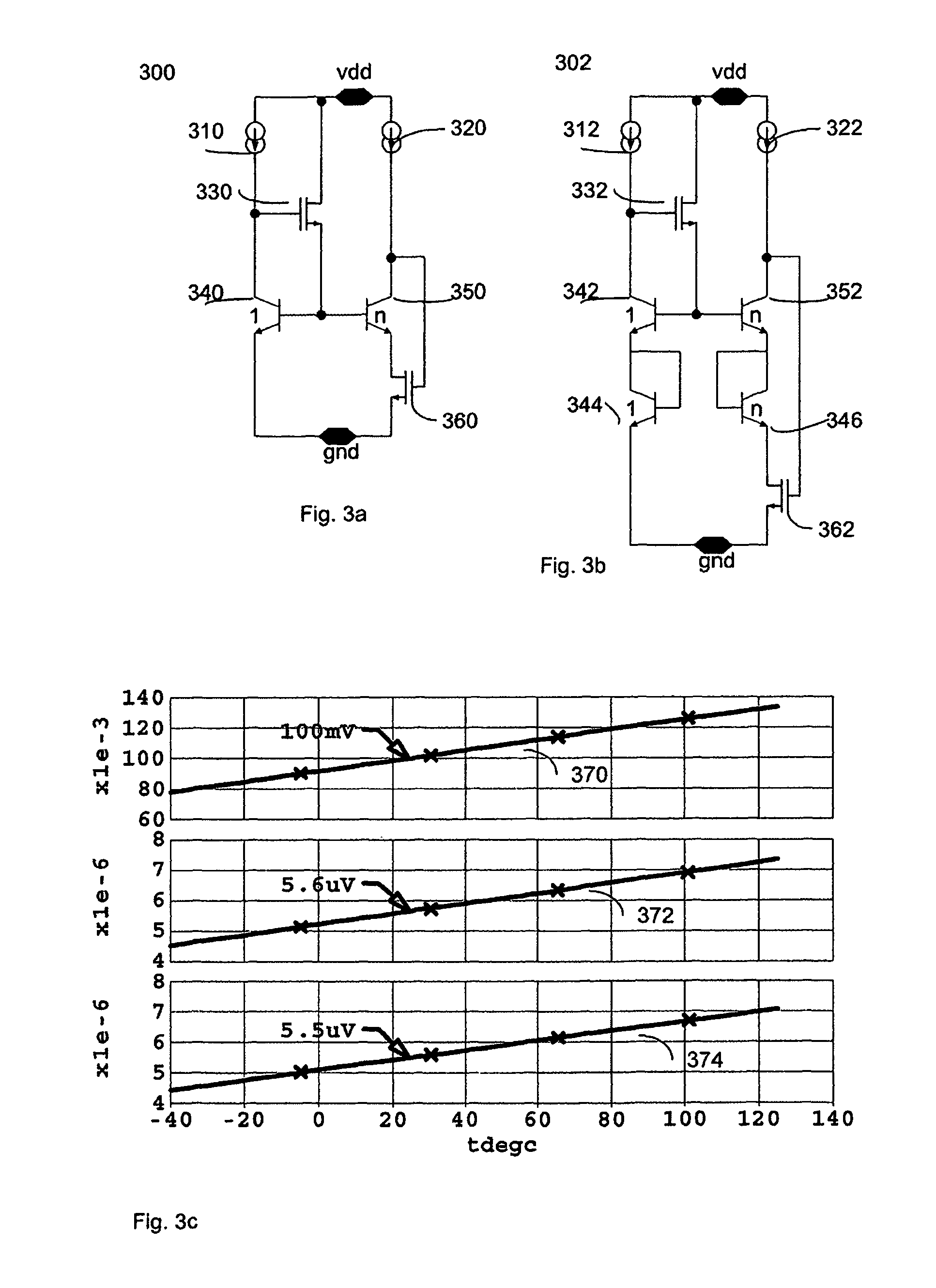 Method and circuit for low power voltage reference and bias current generator