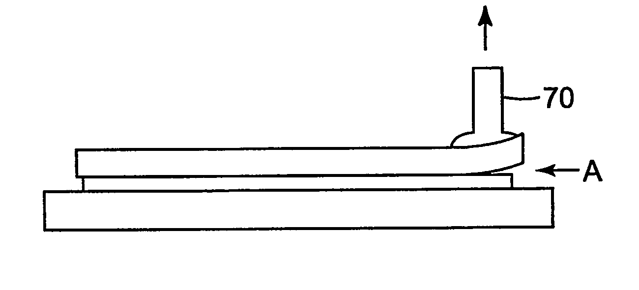 Laminate body, method, and apparatus for manufacturing ultrathin substrate using the laminate body