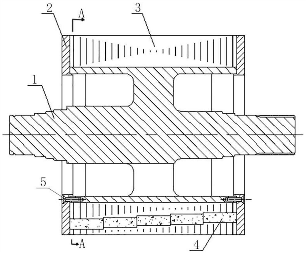 High-performance rotor based on electric transmission system