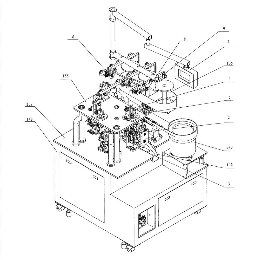 Novel magnet ring winding machine