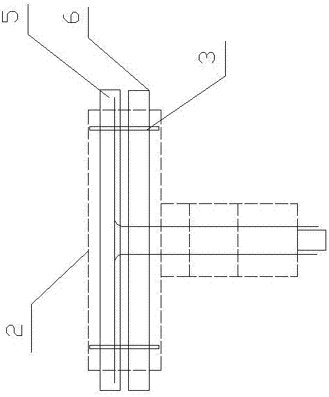 The fixing method of the alarm line of the intelligent prefabricated direct-buried thermal insulation pipe steel pipe double-pipe spanning the tee