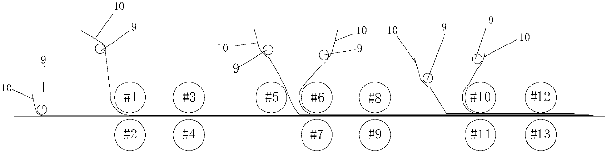 Inorganic fireproof plate and forming equipment thereof