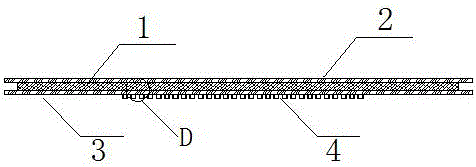 Carbon fiber metro vehicle body chassis and manufacturing method thereof