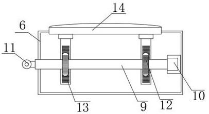 Corrugated board rolling shaft power gluing device