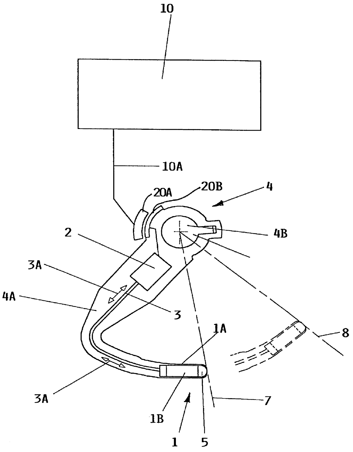 Controllable weft thread presenting and clamping apparatus including an actuated clamp element