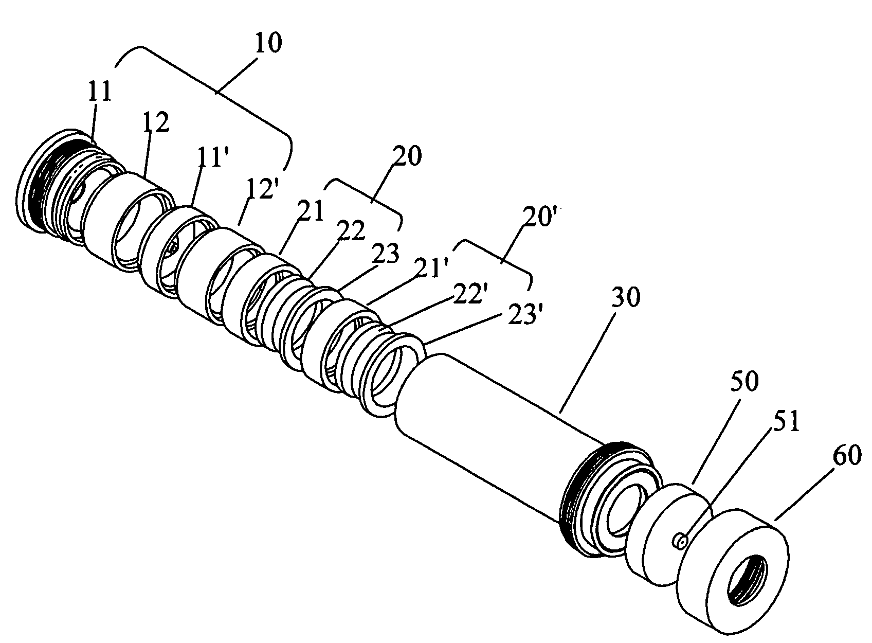 Porous metal denuder